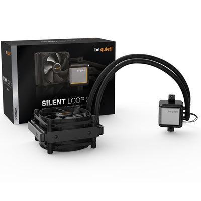be quiet! Silent Loop 2 120mm AiO Liquid CPU Cooler, Universal Socket