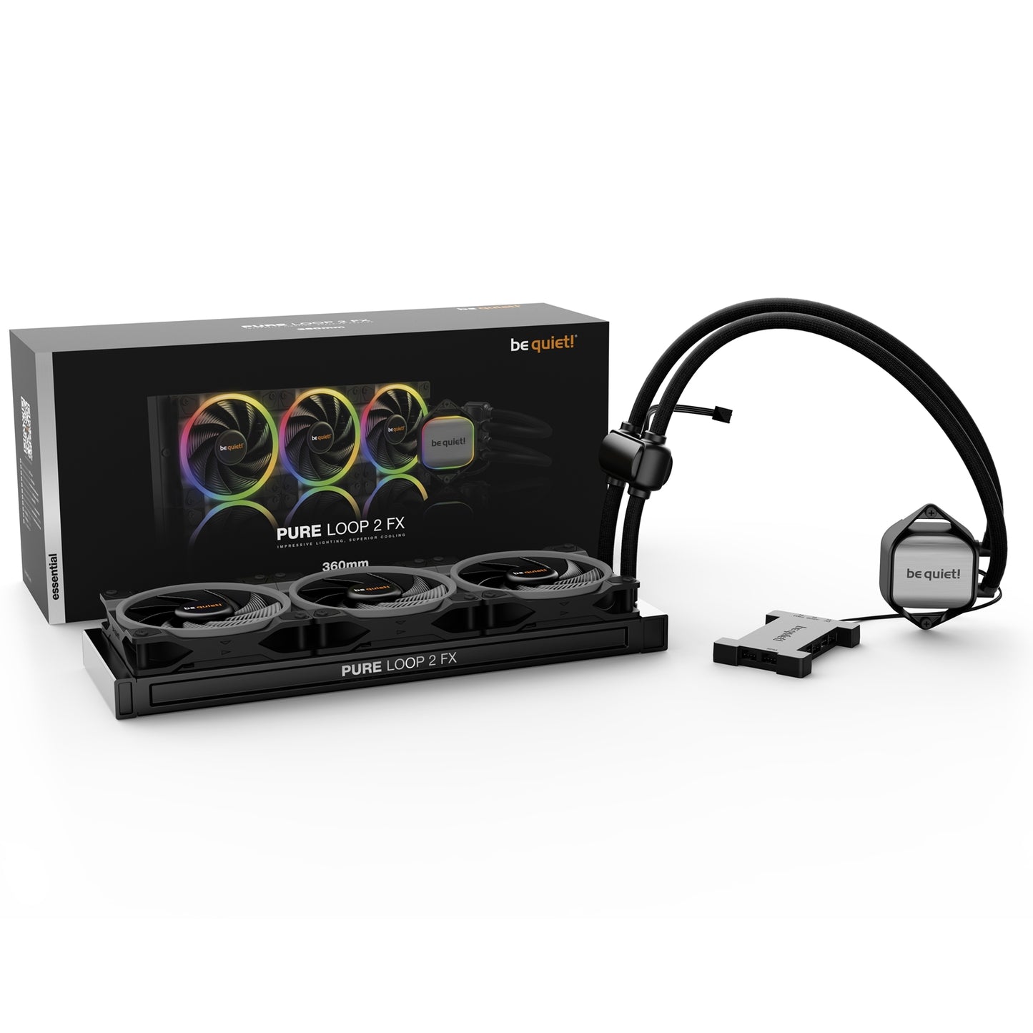 be quiet! Pure Loop 2 FX AiO Liquid CPU Cooler, Universal Socket, 360mm