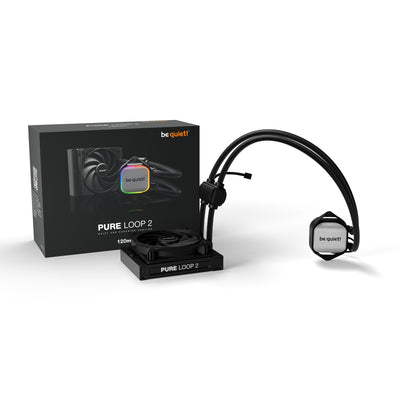be quiet! Pure Loop 2 120mm AIO CPU Water Cooler, Universal Socket